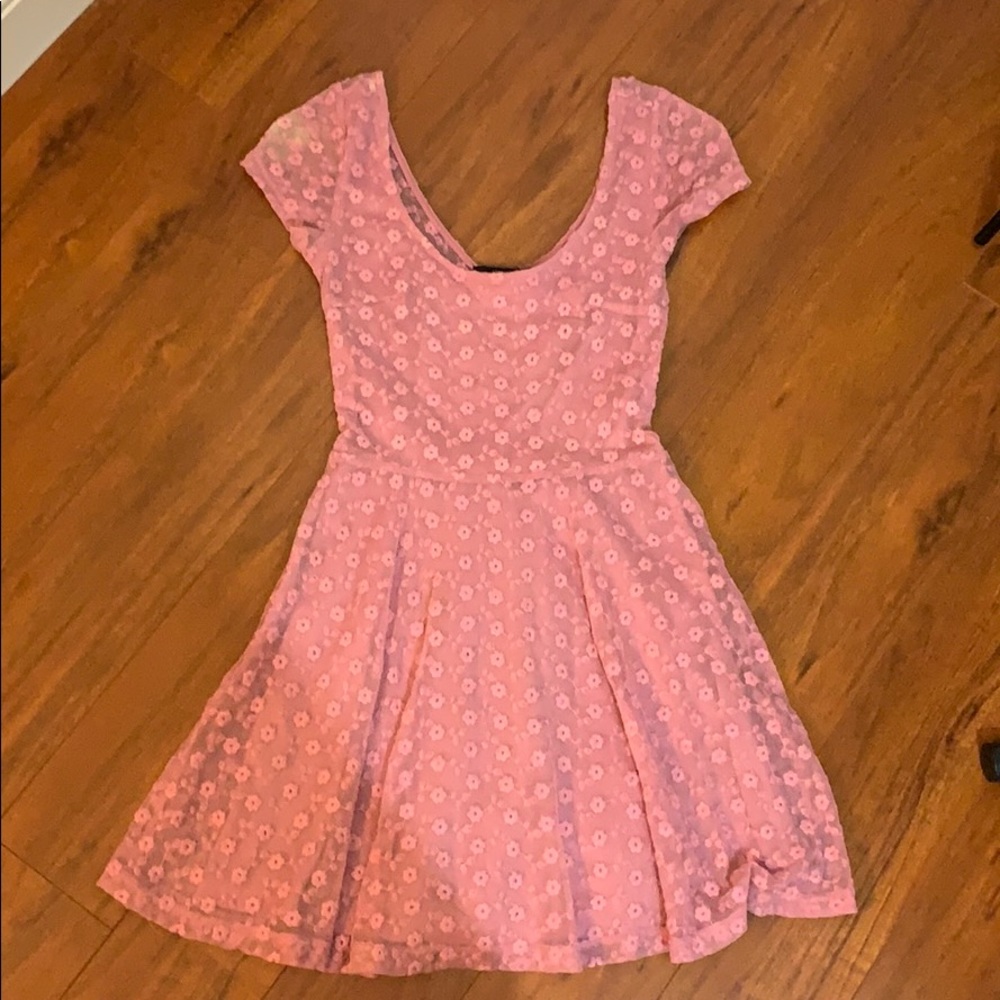Lace Pink Dress